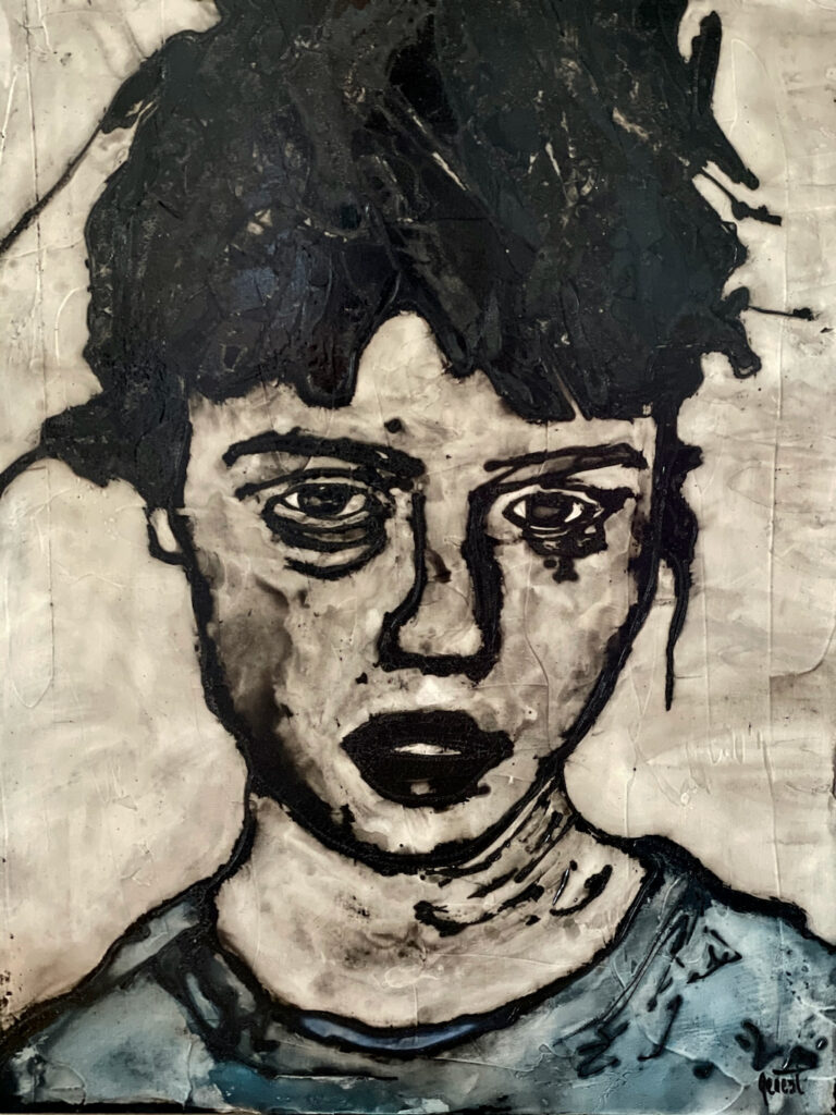 Portrait « Tenir »