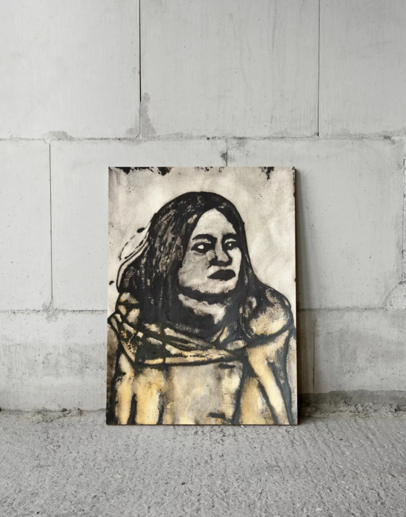 Portrait « La femme au caban »
